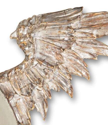 19th Century French Silver Gilt Carved Dragon Mirr...