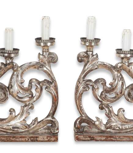 Italian 19th Century Carved Candelabra