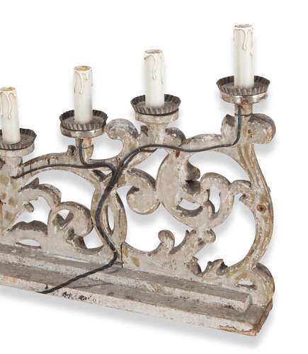 Italian 19th Century Carved Candelabra