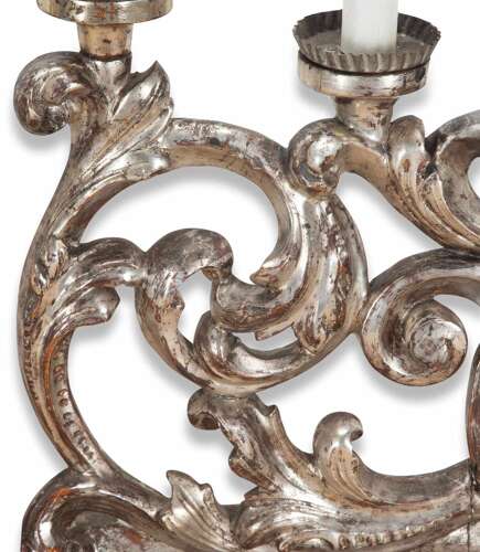 Italian 19th Century Carved Candelabra