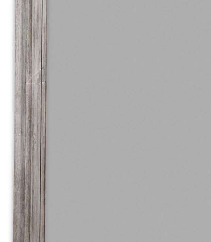 18th Century French Oak Panelled Trumeau Mirror
