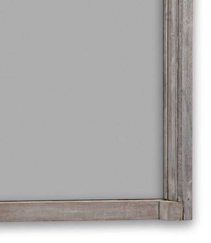 18th Century French Oak Panelled Trumeau Mirror