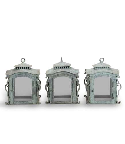 Set Of Three Large 19th Century French Lanterns