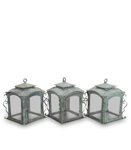 Set Of Three Large 19th Century French Lanterns