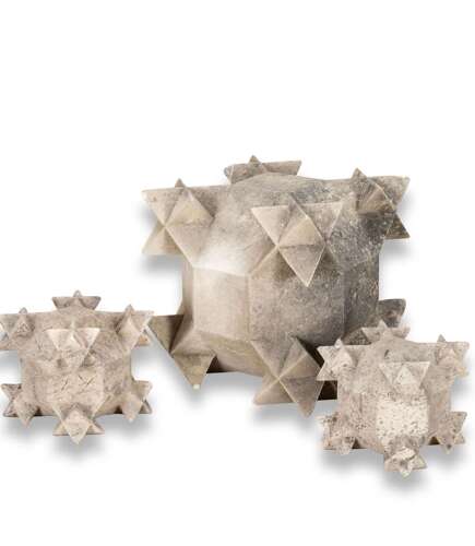 Set Of Three 18Th Century French Witches’ Stones