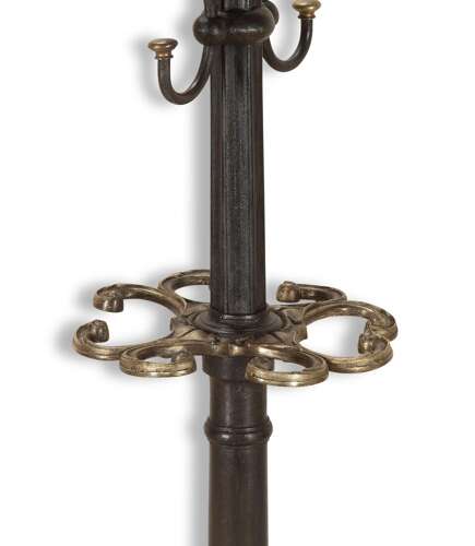 19th Century English Cast Iron Coat And Hat Stand