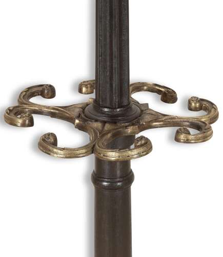 19th Century English Cast Iron Coat And Hat Stand