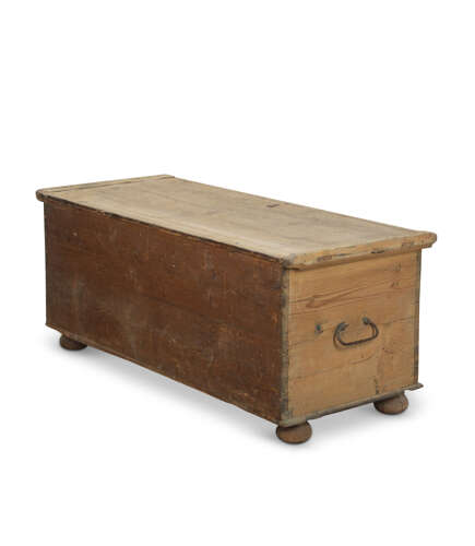 18th Century Tyrolean Hand Painted Chest