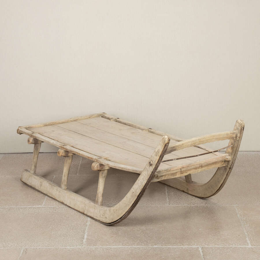 19th Century French Alpine Sledge or Sleigh