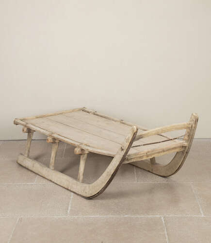 19th Century French Alpine Sledge or Sleigh