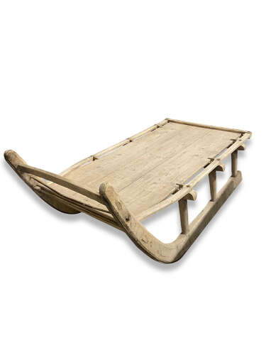 19th Century French Alpine Sledge or Sleigh