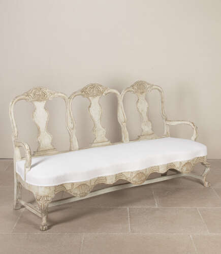 A period 18th Century Swedish Rococo sofa