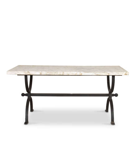 A wonderful large 20th Century French garden table from the Provence region
