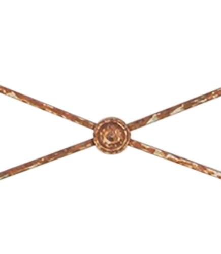 French Cast Iron Console Table